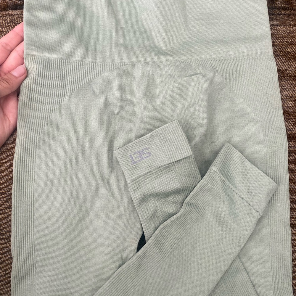 Matcha Green Set Active Tights